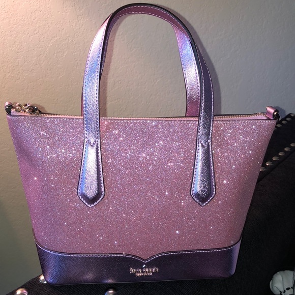 Kate Spade New York Lola Glitter Small Handbag - Picture 10 of 13
